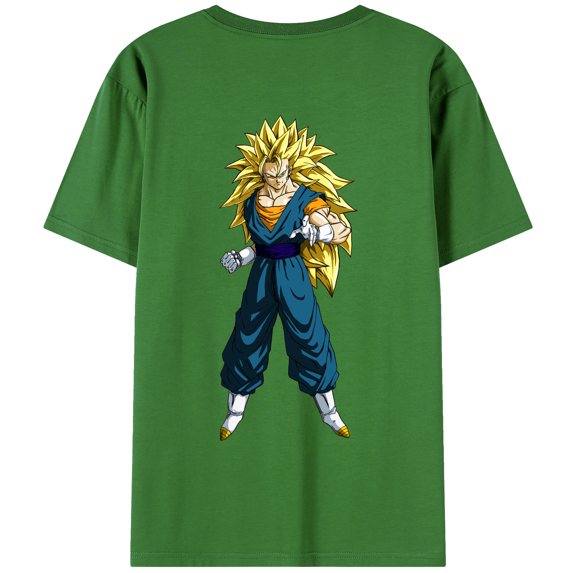 （画像用） ドラゴンボール ベジット DRAGON BALL Vegetto レディース半袖Tシャツ(バックプリント)